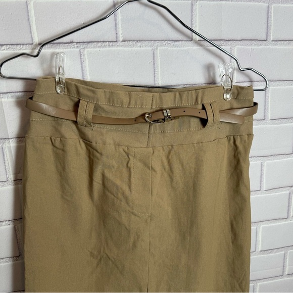 RAINBOW Tan Belted Women's Skirt/size M - Picture 3 of 8